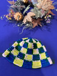 Image 2 of "Checkerboard" Bucket Hat