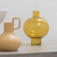Image 1 of Vase rond jaune