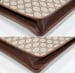 Image of Vtg Gucci Brown Monogram XL Portfolio Case