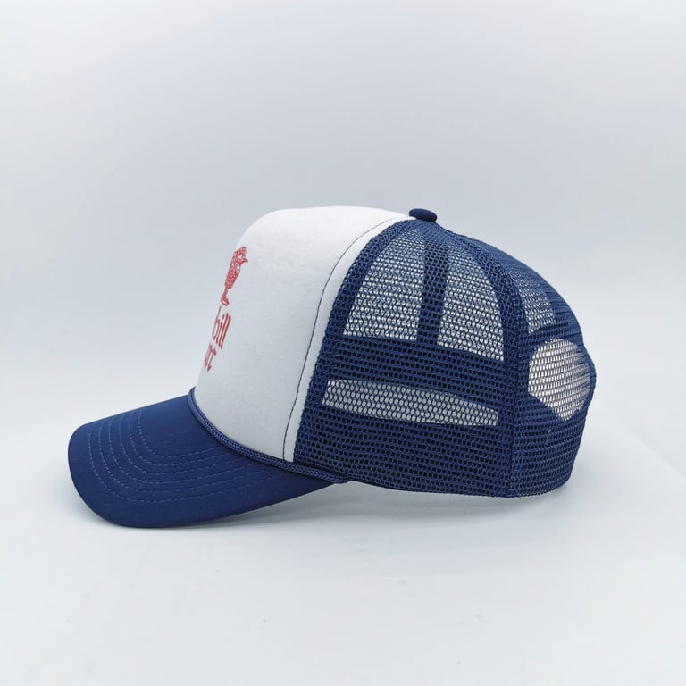 Logo Trucker - Navy Image 3