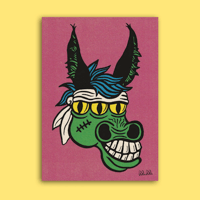 Image of Mutant Mule (A3 art print) 