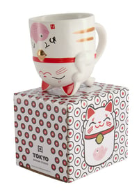 Image 3 of Taza Kawaii Azul y Rosa