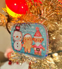 Merry Christmas - glitter sticker