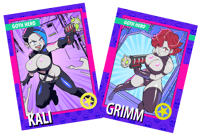 Image 1 of Kali & Grimm Trading Card Pack