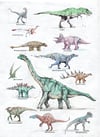 Dinosaur Print 