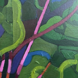 Image of 'Beets,' Abstract Painting by Sandhills Studios
