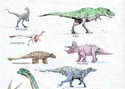 Dinosaur Print 