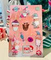 Santa - sticker sheet