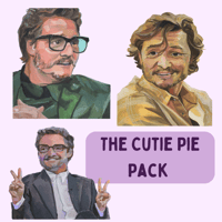 Image 1 of The Cutie Pie Sticker Pack (Medium Die-Cut!)