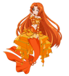 Little Orange Mermaid 