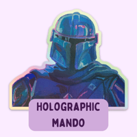 Image 1 of Holographic Mando