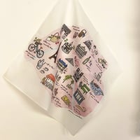 Image 1 of Handkerchief Paris en Rose - Limited edition