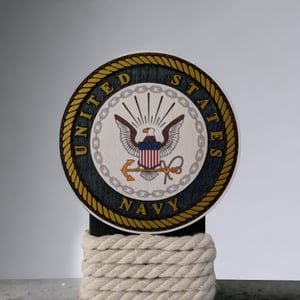 Image of Personalized Navy PIR Anchor