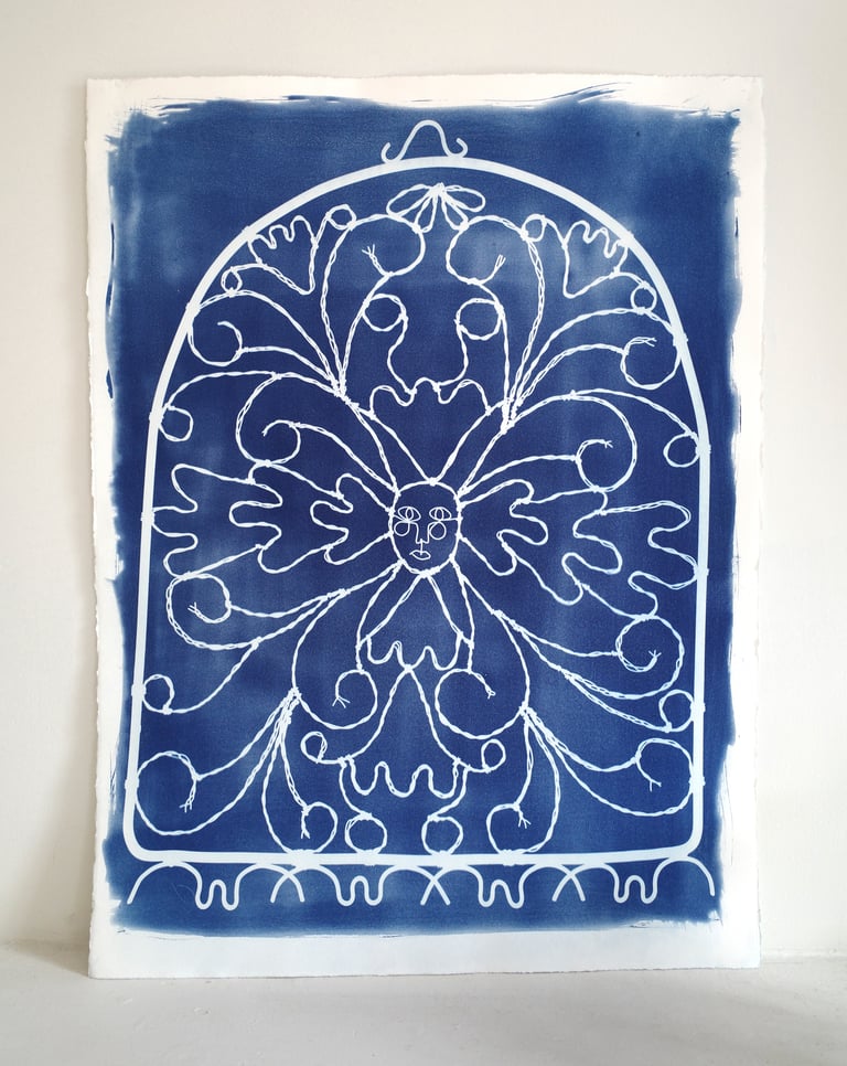 Print Making with Cyanotype