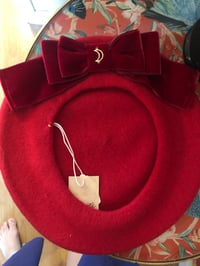 Image 2 of Wool Beret: Multiple Colors.