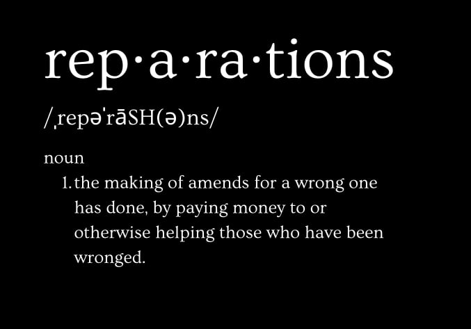 Image of DEFINITION OF REPARATIONS