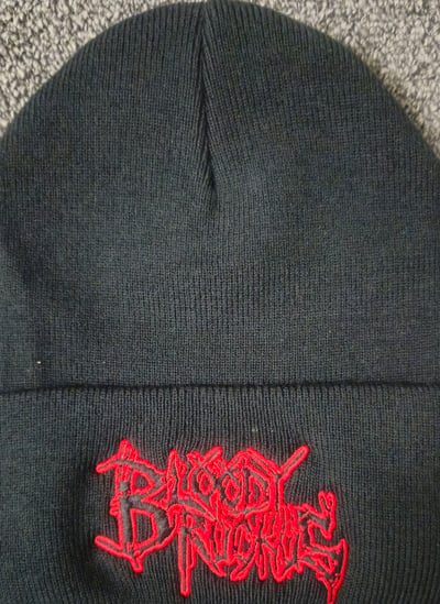 Image of BLOODY RUCKUS : LOGO BEANIE 