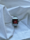 Image of Red Face Vintage Watch Ring