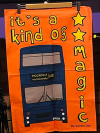 ‘Magic Bus’ Teatowel