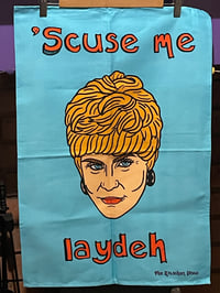 ‘Charity Shop Sue’ Teatowel