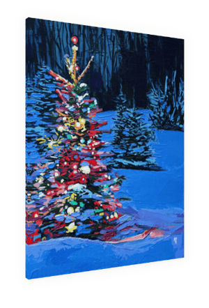 Image of Christmas Glow Print