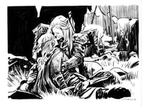 Eomer finds Eowyn at Pelennor