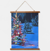 Christmas Glow Wood Topped Tapestry