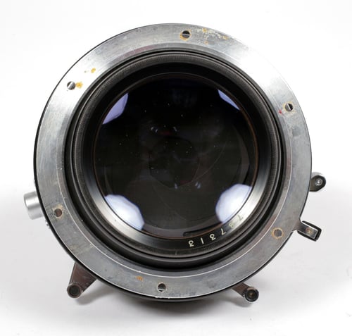 Image of Goerz Red dot Apo Artar 24" [610mm] F11 Lens Copal #3 shutter for 11X14+ #8973