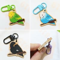 Image 3 of Wooden Bird Charms