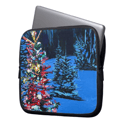 Christmas Glow Neoprene Laptop Sleeve