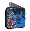 Christmas Glow Neoprene Laptop Sleeve