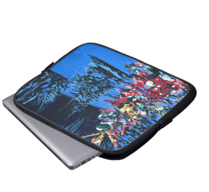 Image of Christmas Glow Neoprene Laptop Sleeve