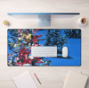 Christmas Glow Neoprene Desk Mat