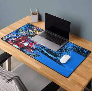 Image of Christmas Glow Neoprene Desk Mat