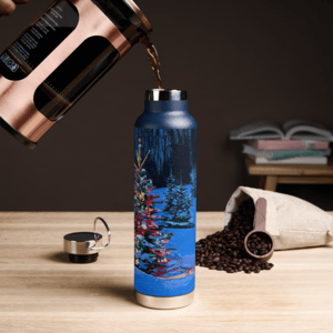 Image of Christmas Glow Thor Copper Vacuum Insulated Bottle