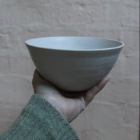Image 1 of White breakfast bowl