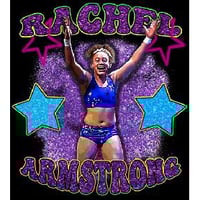 Image 1 of Rachel Armstrong Black T-Shirt
