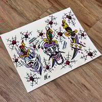 3 DAGGER (ORIGINAL PAINTING)