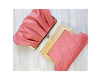 Image 1 of Watermelon Leather Clutches