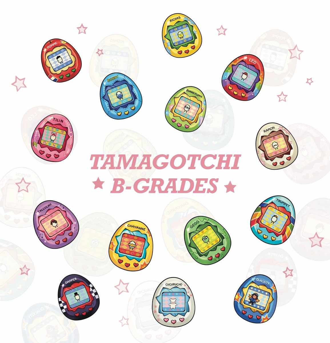 ☆ QSMP Tamagotchi Charms: B-Grades + Variants!! ☆