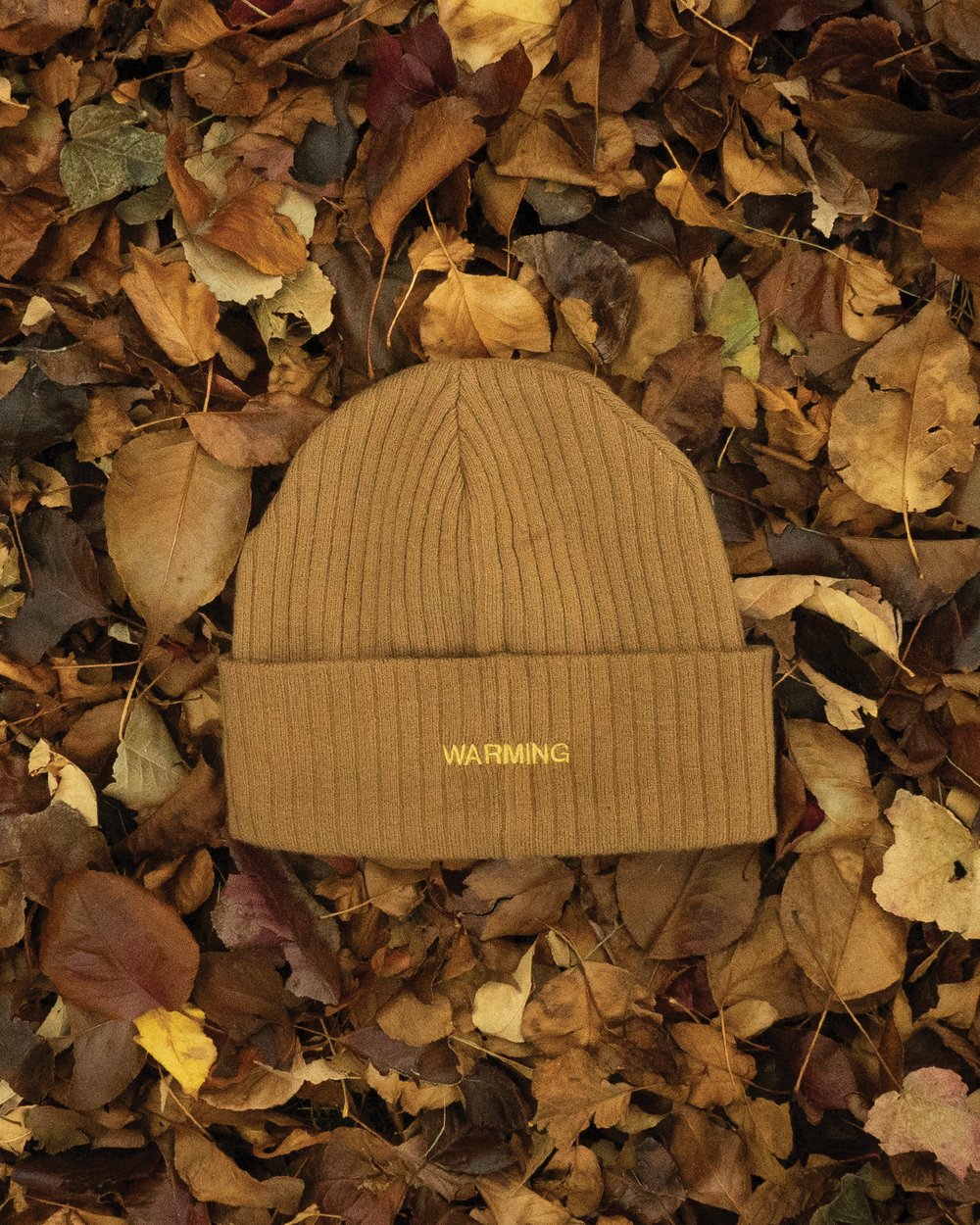 Stages of Fall Beanie (GOLD)