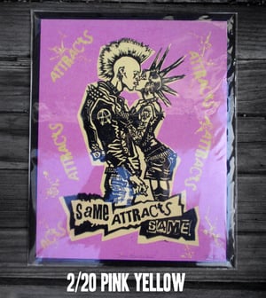 Image of Same Attracts Same Punks LINO PRINT