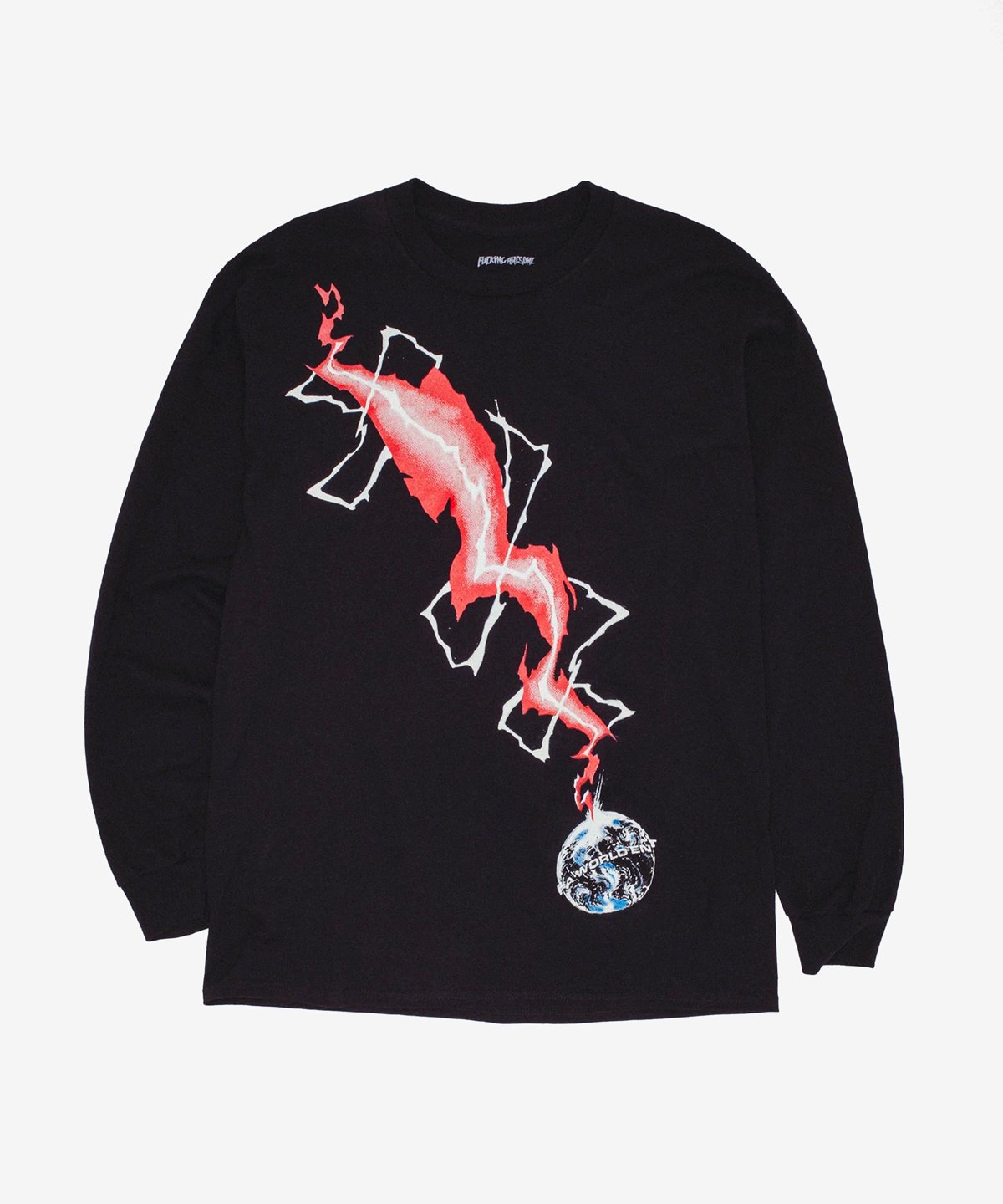 Image of FUCKING AWESOME_DIVINE INTERVENTION LONGSLEEVE :::BLACK:::