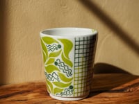 Image 3 of Squiggle/Checkerboard Cups