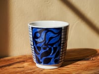 Image 4 of Squiggle/Checkerboard Cups
