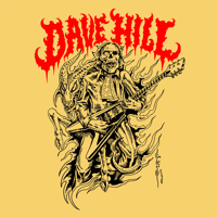 Image 4 of Dave Hill Shredding Skullface Shirt by Artist Tim Lehi