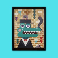 Image 1 of MR.CROCK CHILLING - PRINT