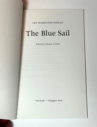 Image 2 of Ian Hamilton Finlay - The Blue Sail