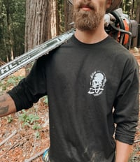 Image 2 of "Trees and men." Long sleeve shirt