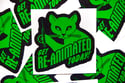 Get Re-Animated Cat Sticker